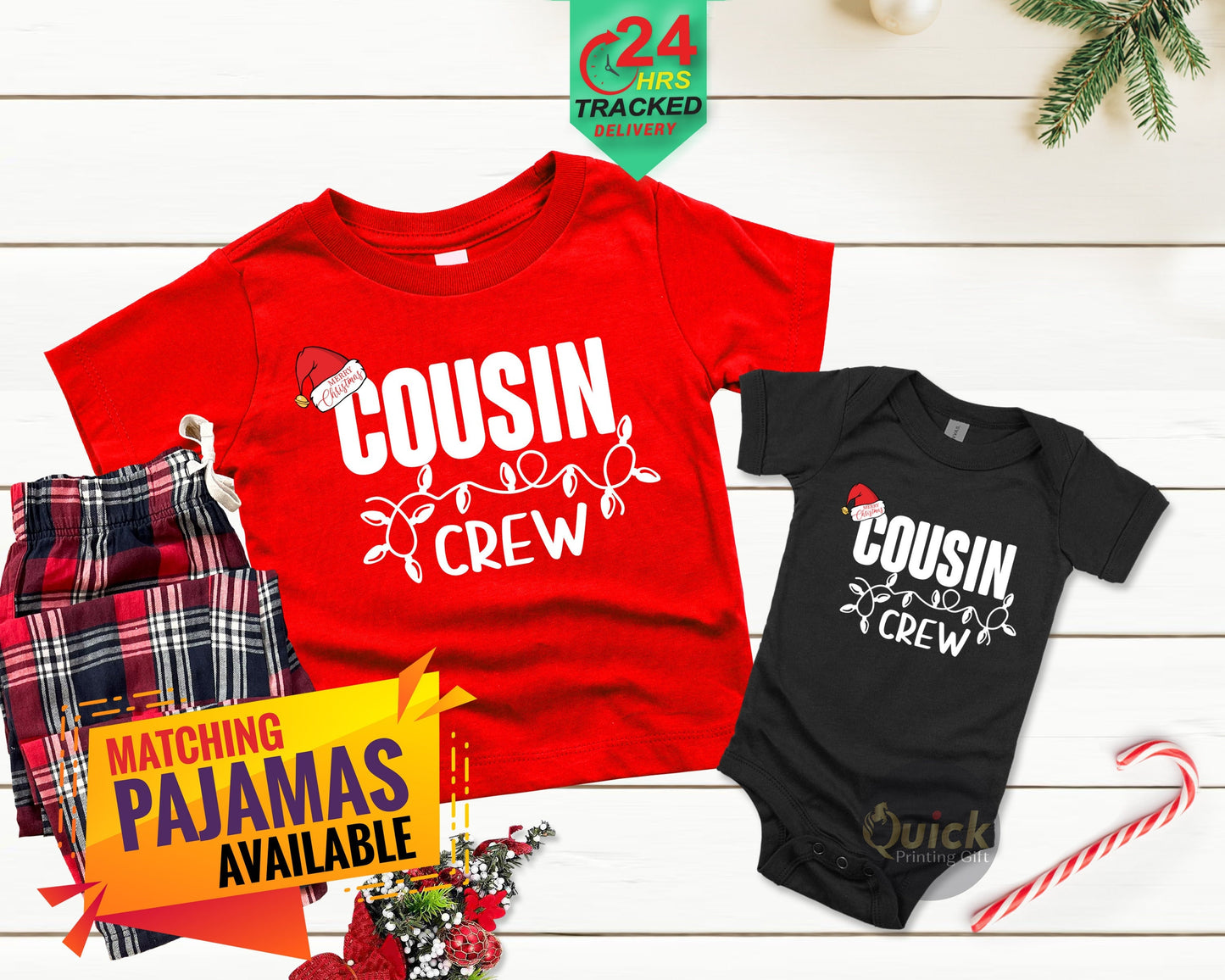 Cousin Crew Christmas Shirt: Matching Family Xmas Top
