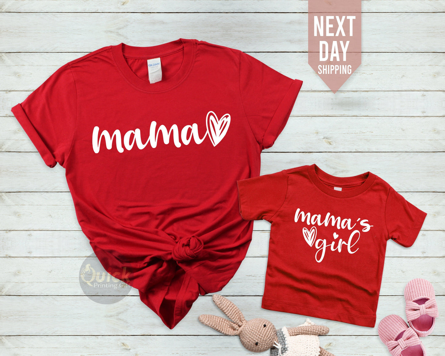 Mama & Me T-Shirt: Matching Family Christmas Outfit
