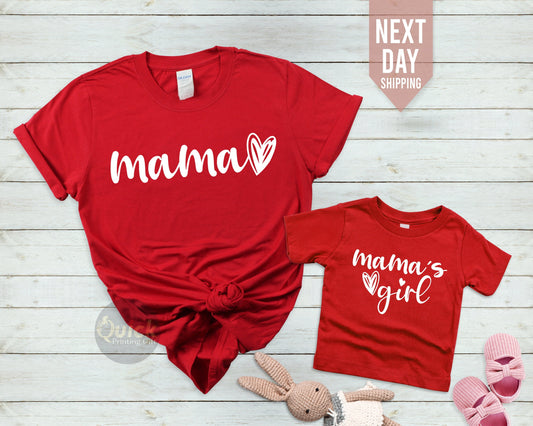 Mama & Me T-Shirt: Matching Family Christmas Outfit