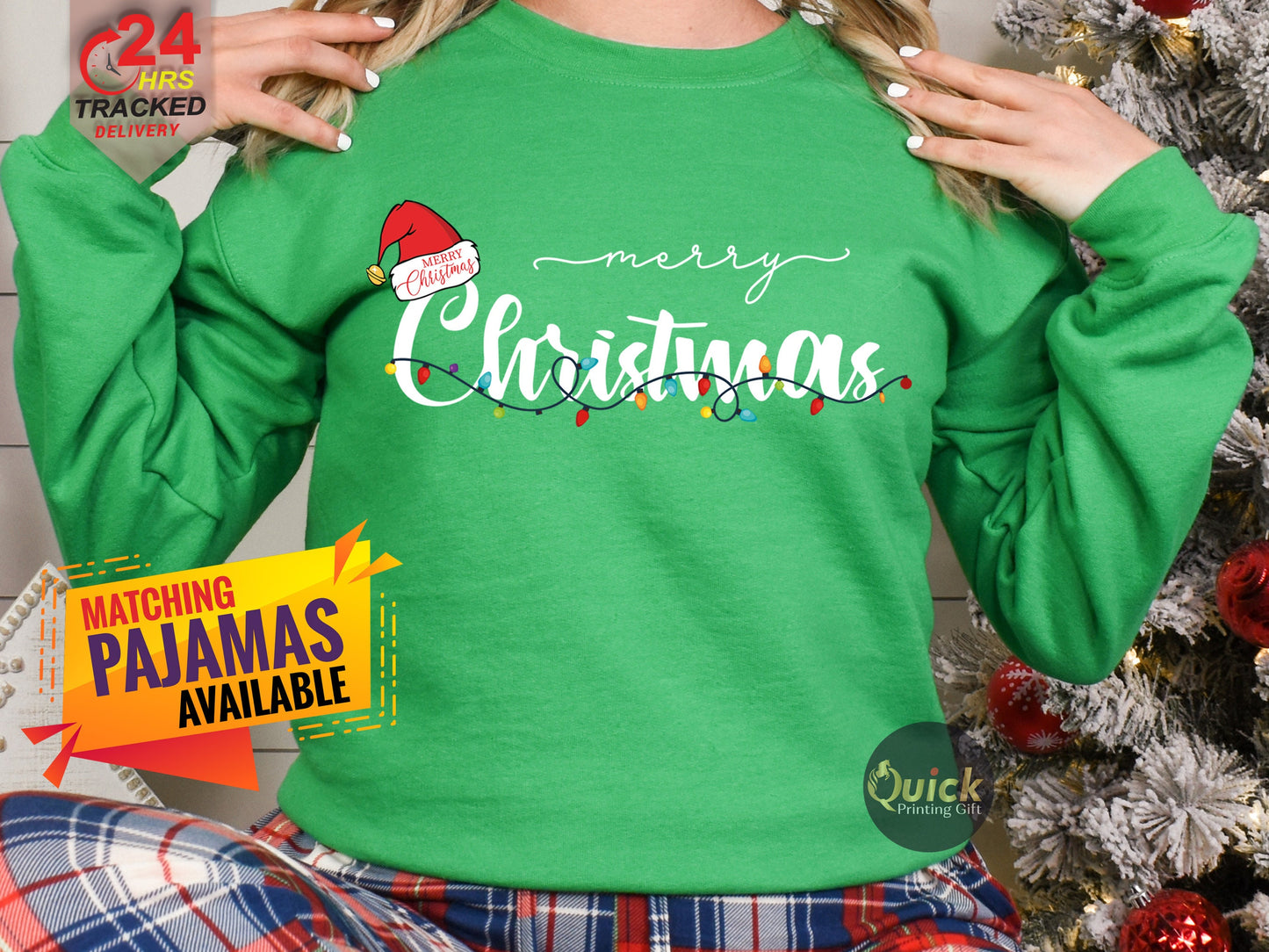 Merry Christmas Sweatshirt: Holiday Jumper for Women and Men