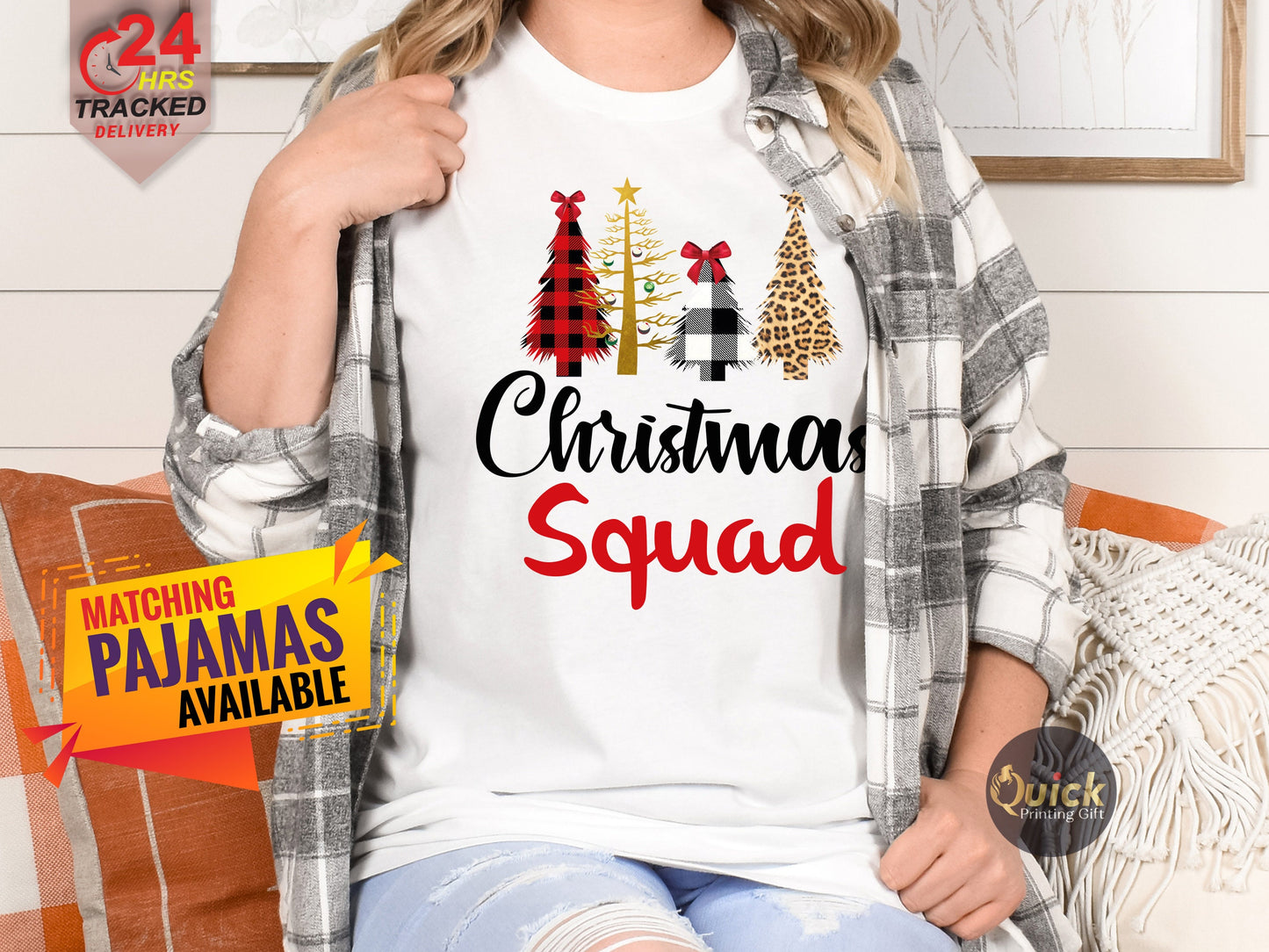 Christmas Squad T-Shirt: Family Holiday Matching Tee