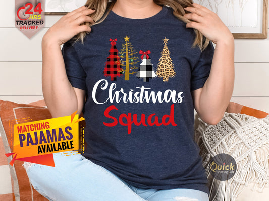 Christmas Squad T-Shirt: Family Holiday Matching Tee