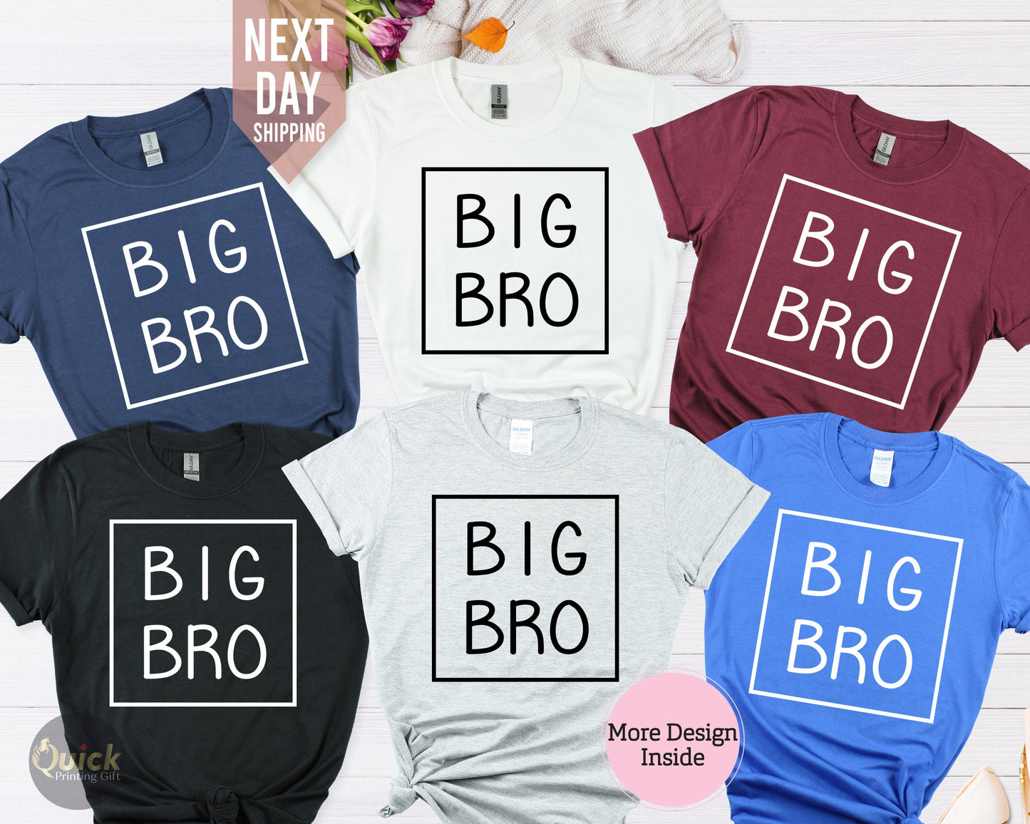 Big Sis Shirt: Baby Announcement Matching Outfit