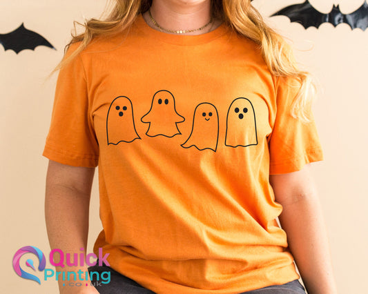 Cute Ghost shirt, spooky shirt, Funny Boo Shirt, Witch Shirt, Ghost Tee, Womens Halloween T-Shirt, funny Halloween Tee,Halloween Party Shirt