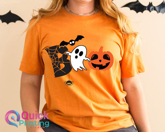 Halloween shirt for women, Halloween Boo Shirt,  Kids Halloween Shirt, Halloween Ghost Shirt, Halloween funny Tshirt, Ladies Ghost Tee 2024