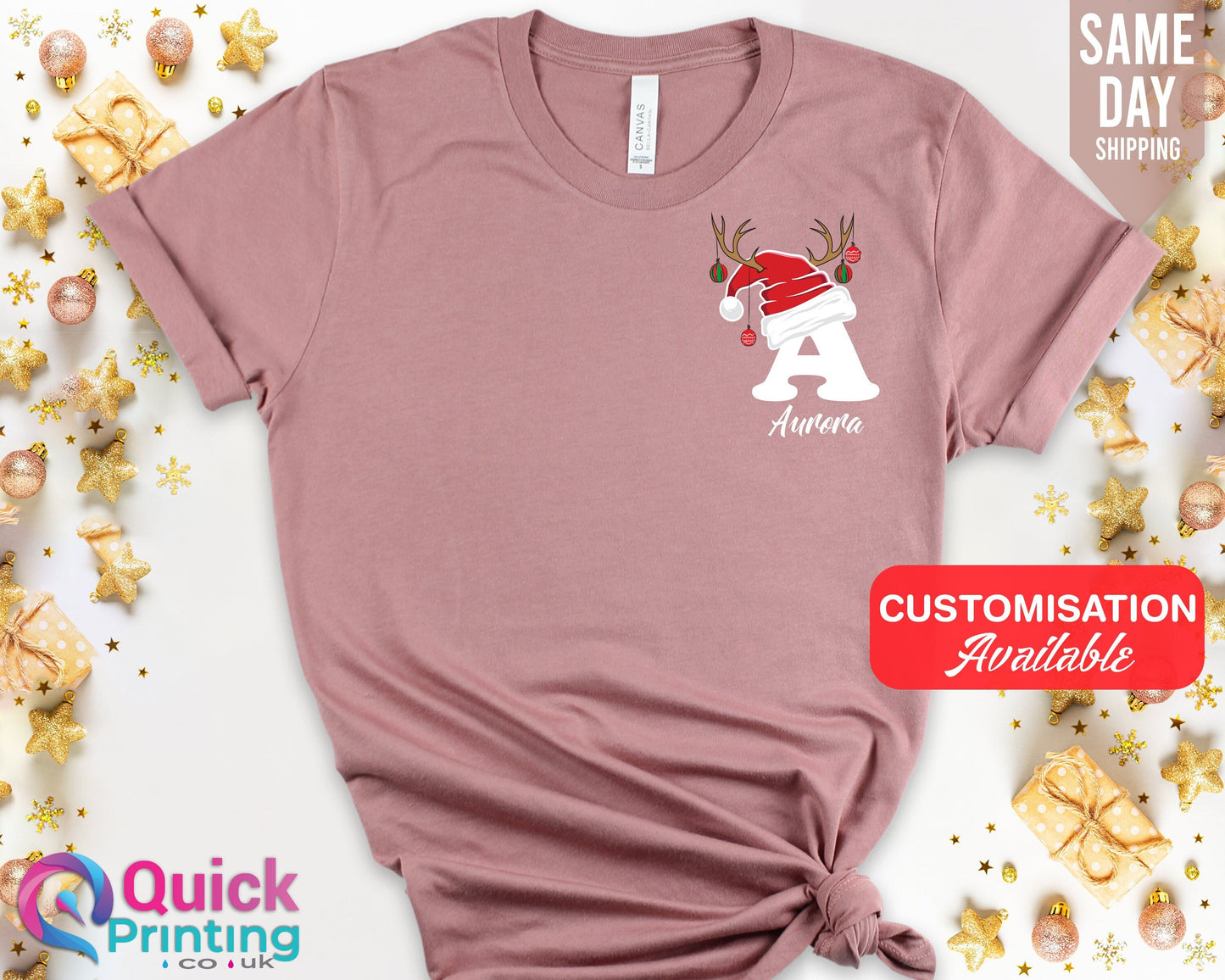 Custom Christmas T-Shirt: Personalized Family Matching Tee
