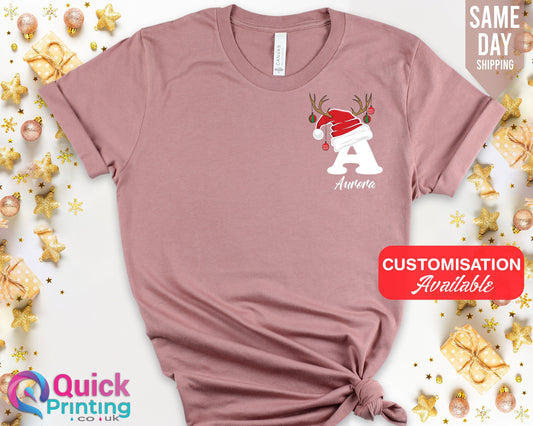 Custom Christmas Shirt: Personalized Family Matching Tee