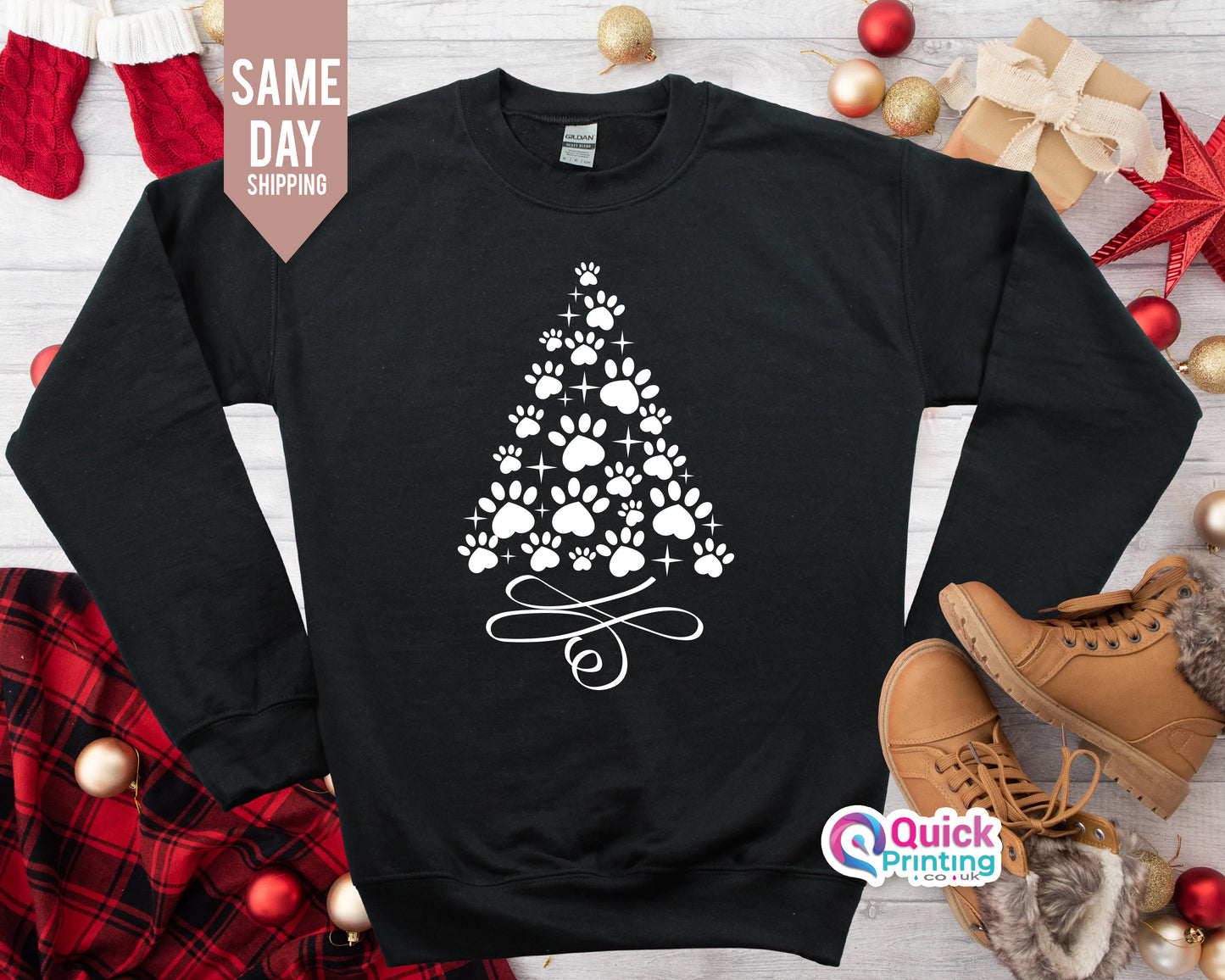 Christmas Tree Sweater, Funny Christmas, Dog Mum Sweater, Christmas Dog Sweatshirt, Christmas Sweatshirt