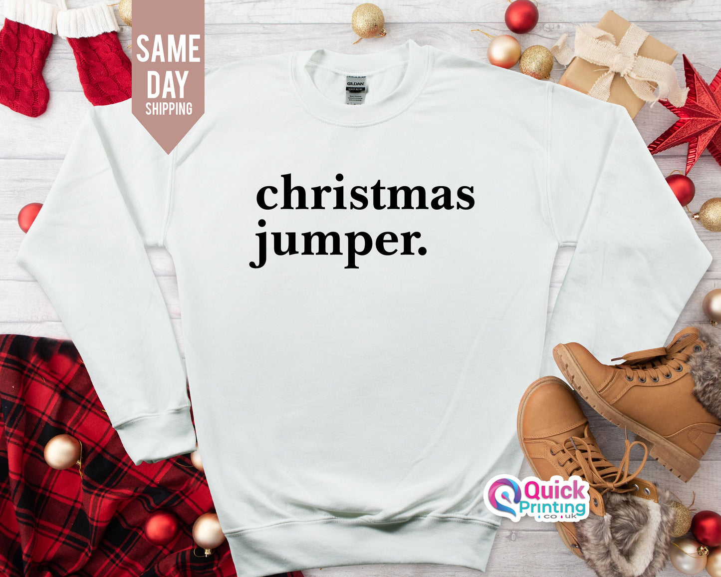 Funny Christmas Sweatshirt: Unisex Holiday Jumper