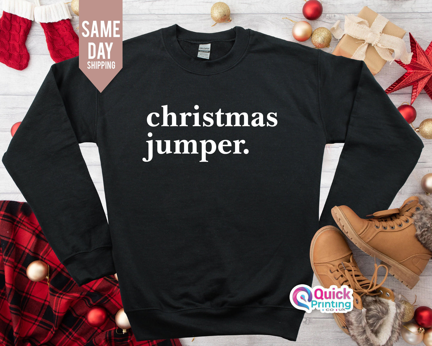 Funny Christmas Sweatshirt: Unisex Holiday Jumper