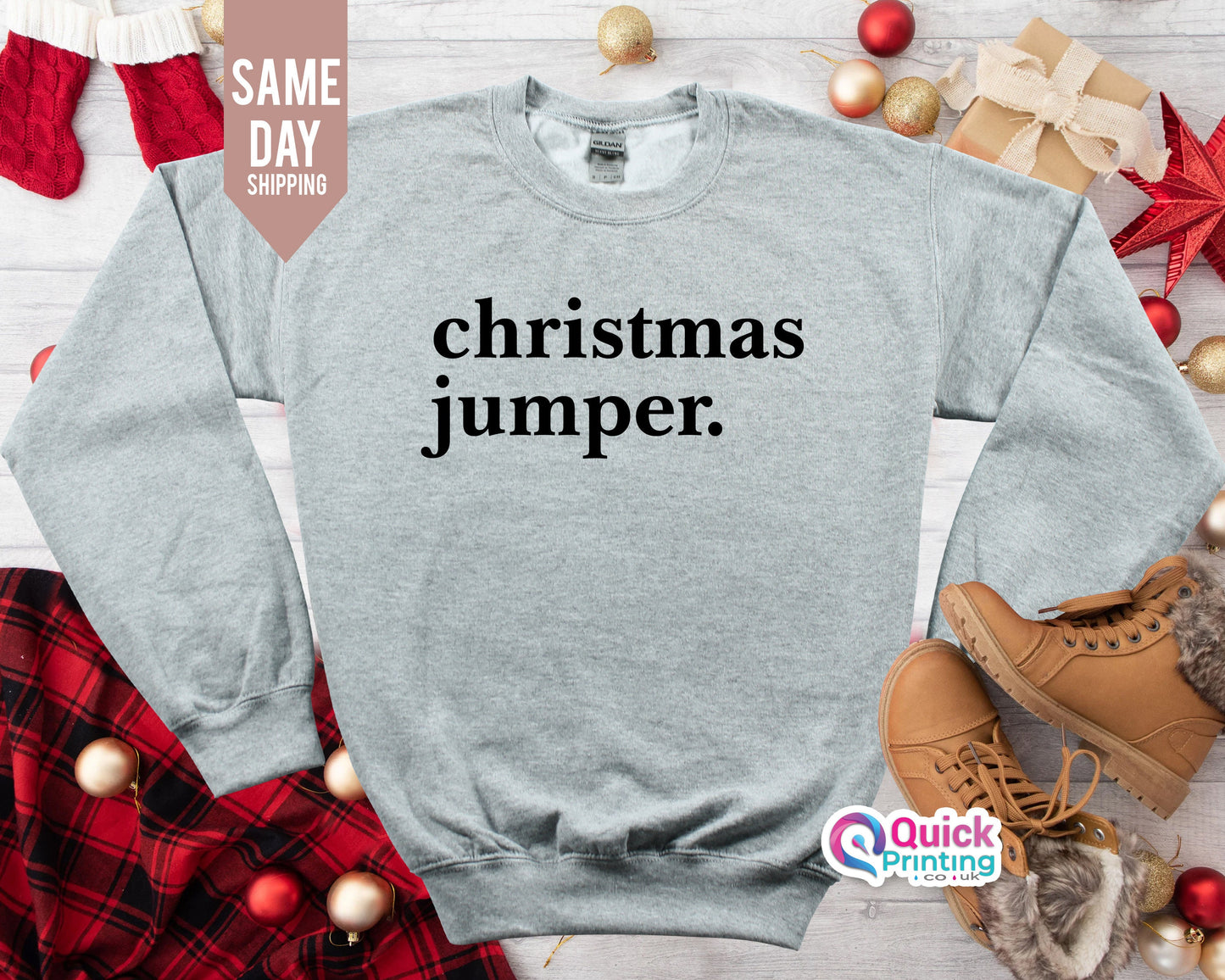 Funny Christmas Sweatshirt: Unisex Holiday Jumper