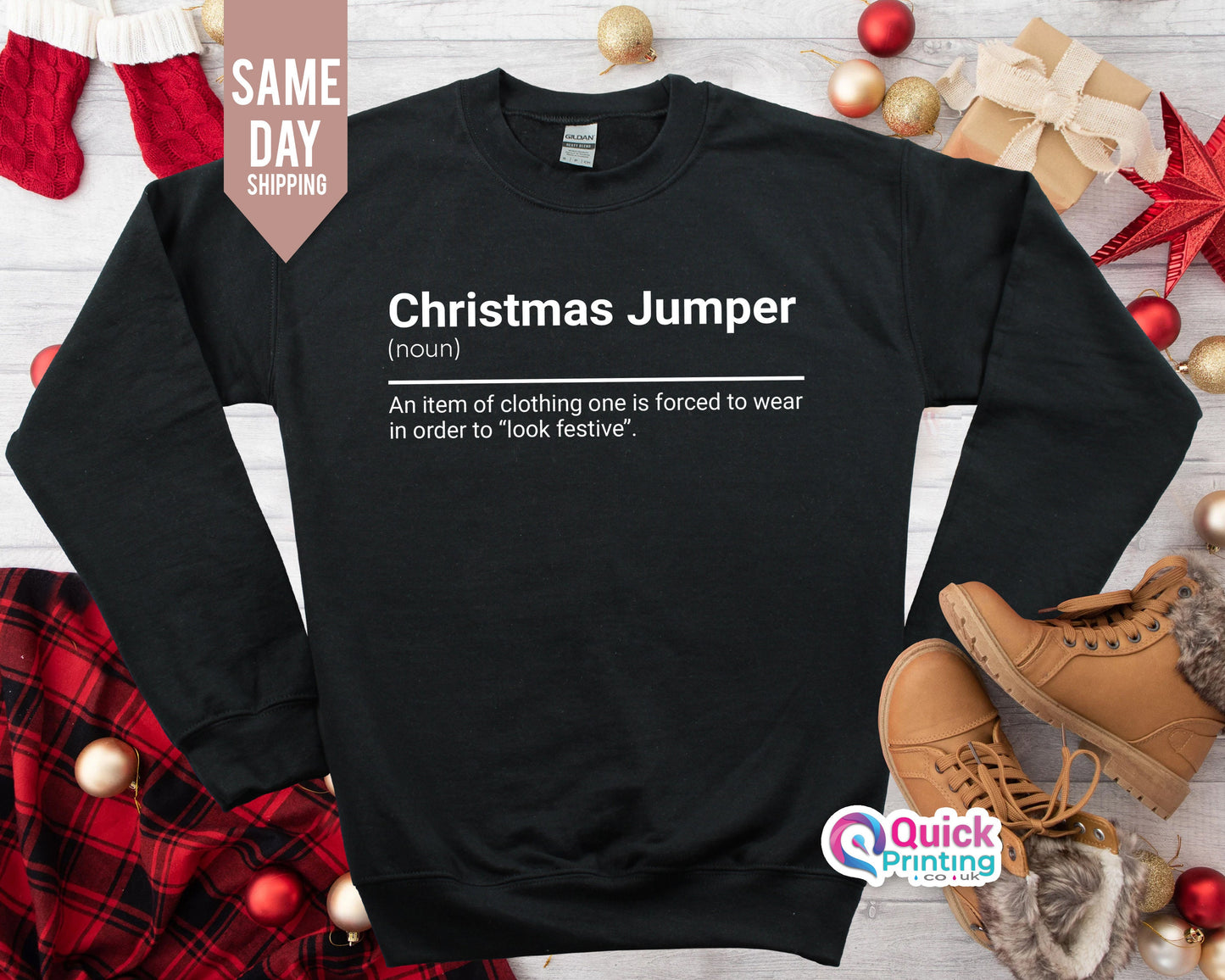 Funny Christmas Sweatshirt: Matching Family Xmas Jumper