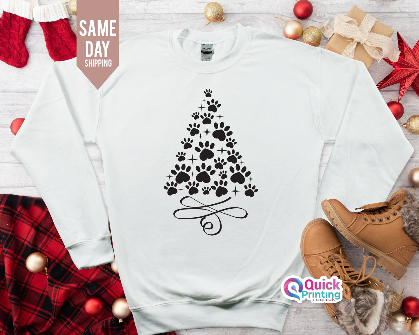 Christmas Tree Sweater, Funny Christmas, Dog Mum Sweater, Christmas Dog Sweatshirt, Christmas Sweatshirt