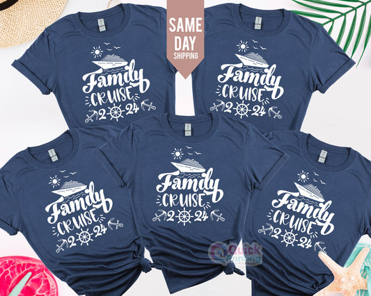 Matching Family Cruise 2026 T-Shirt: Soft Cotton Vacation Tee