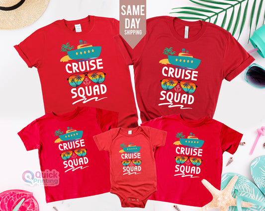 Cruise Squad 2026 Shirt: Matching Family Cruise Tees