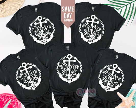 Family Cruise Squad 2026 T-Shirt: Matching Vacation Tee