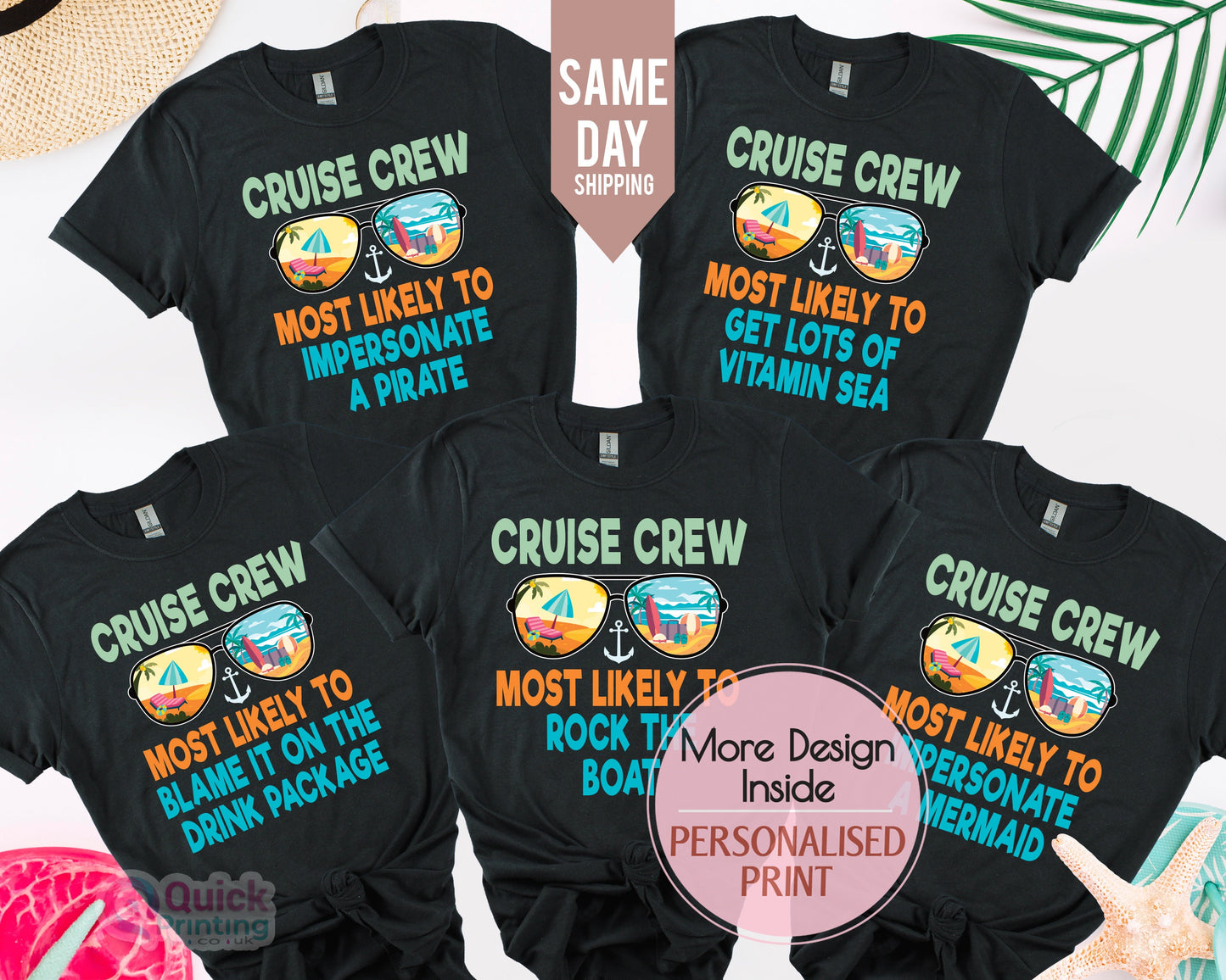 Cruise Crew Matching Family Vacation Shirt: Holiday T-Shirt