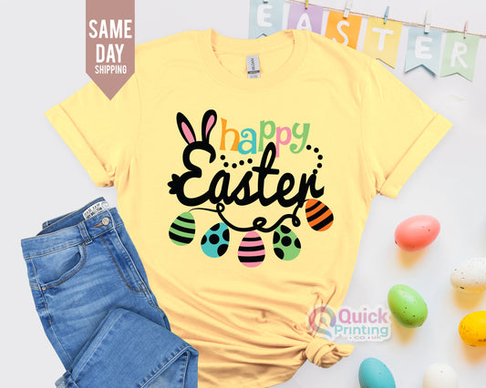 Happy Easter Bunny Shirt: Matching Family Tee