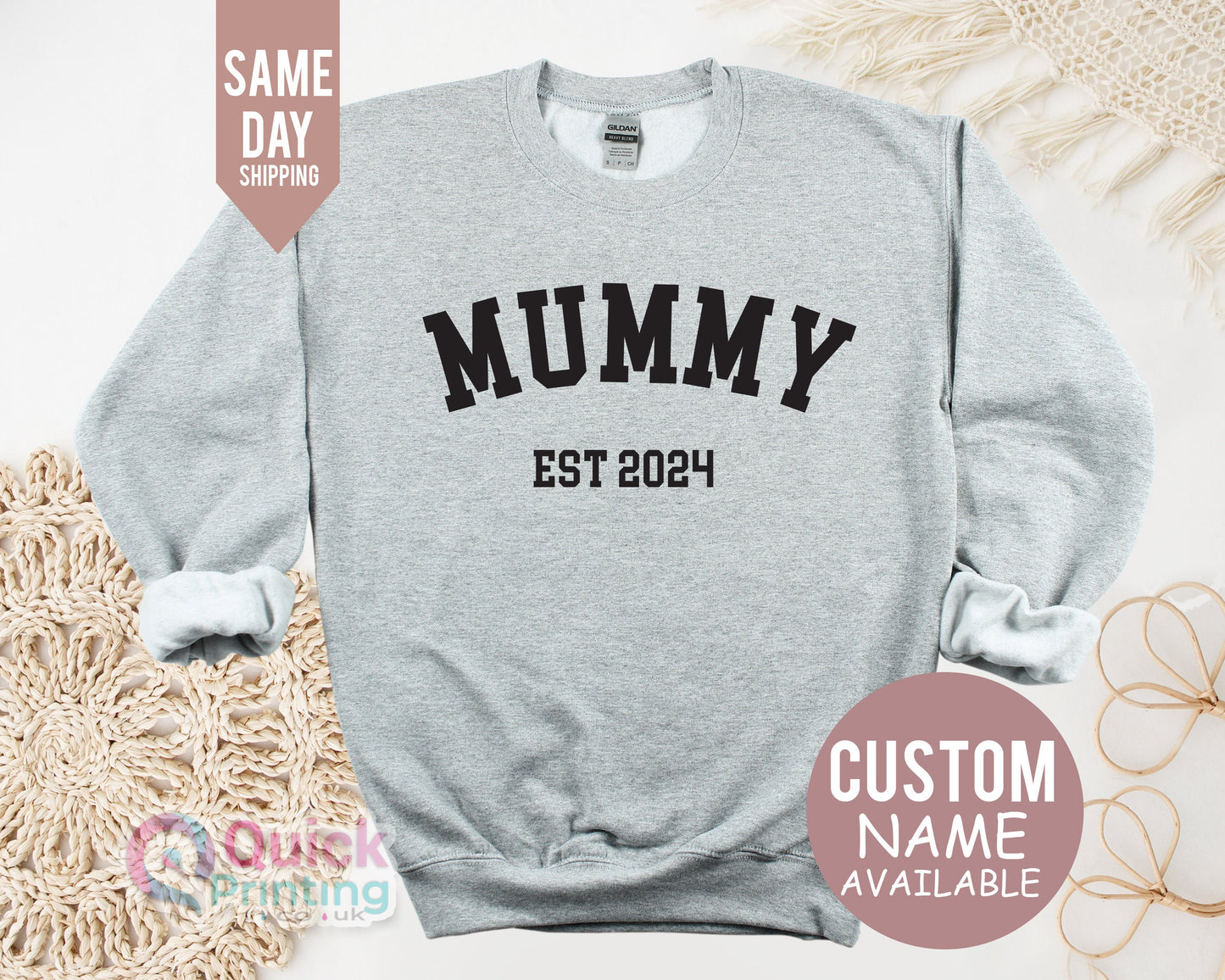 Custom Mama Sweatshirt: Personalized Childrens Names Top