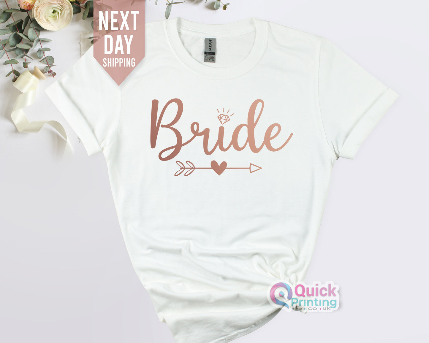 Bride Squad T-Shirts: Bachelorette Party - Custom Bridal Hen Do