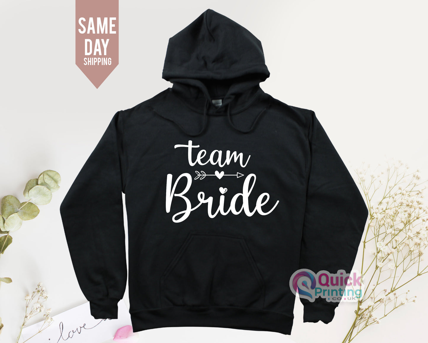Bride Gift Team Bride Hoodie, Bachelorette Party Hoodie, Hen Party Wedding Party Top, Personalised Hen Party T Shirts, Bridal Party Hoodies