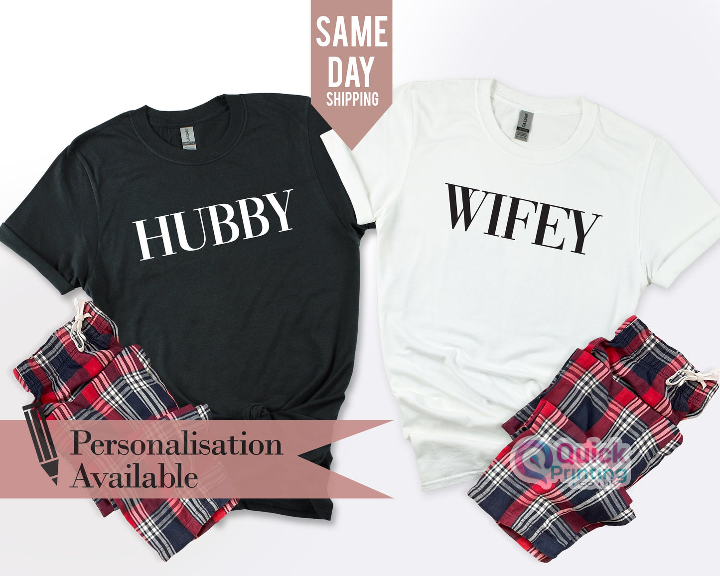 Wifey Hubby Tshirt, Honeymoon & Bridal Gift, Mrs Crewneck, Wife Tshirt, Wifey Bride Sweater, Mr Mrs Tshirt, Anniversary Tshirt 2024