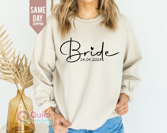 Bride Sweatshirt: Future Mrs, Bachelorette Gift