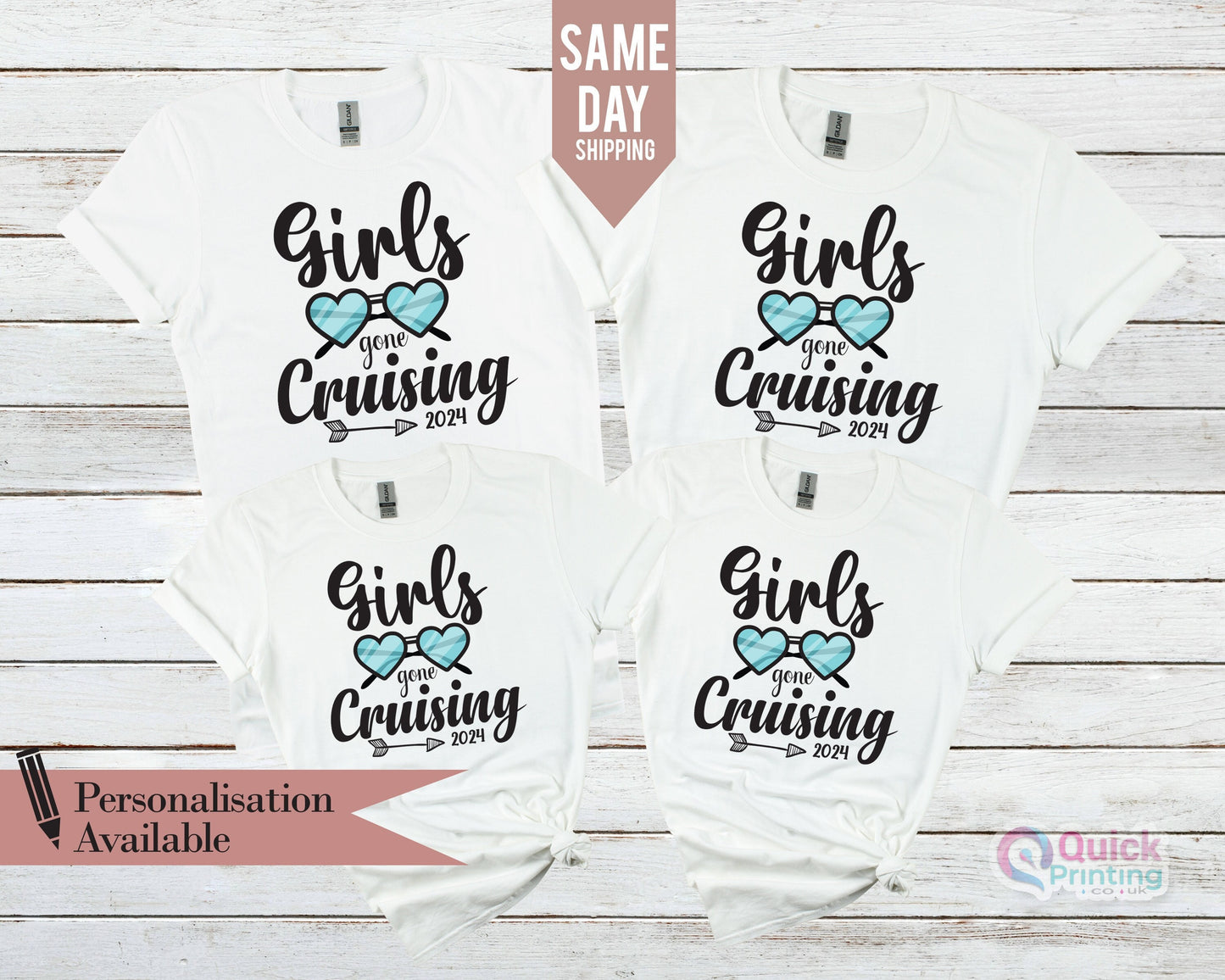 Girls Cruise Trip 2026 Shirt: Matching Group Vacation Tee