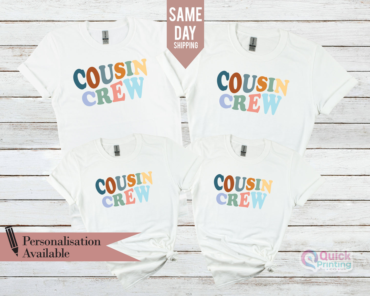 Cousin Crew T-Shirt: Matching Family Reunion Shirts