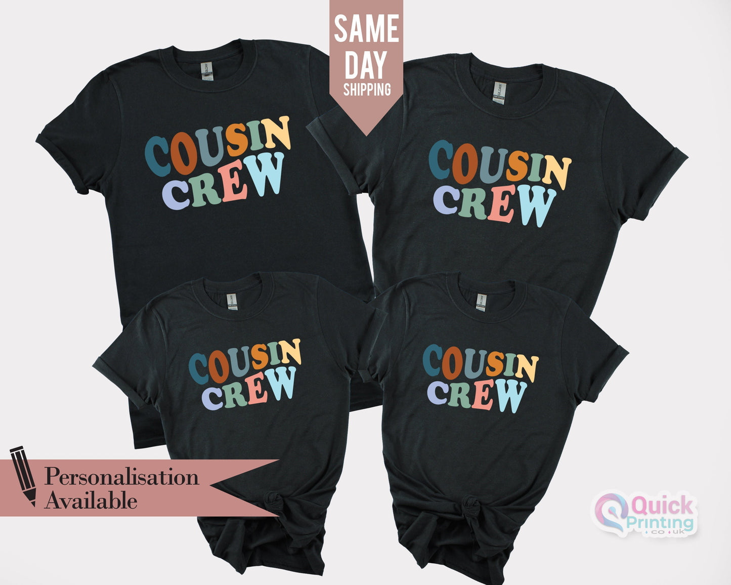 Cousin Crew T-Shirt: Matching Family Reunion Shirts