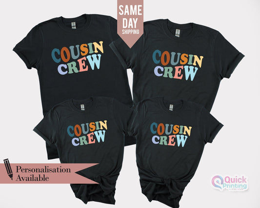 Cousin Crew T-Shirt: Matching Family Reunion Shirts