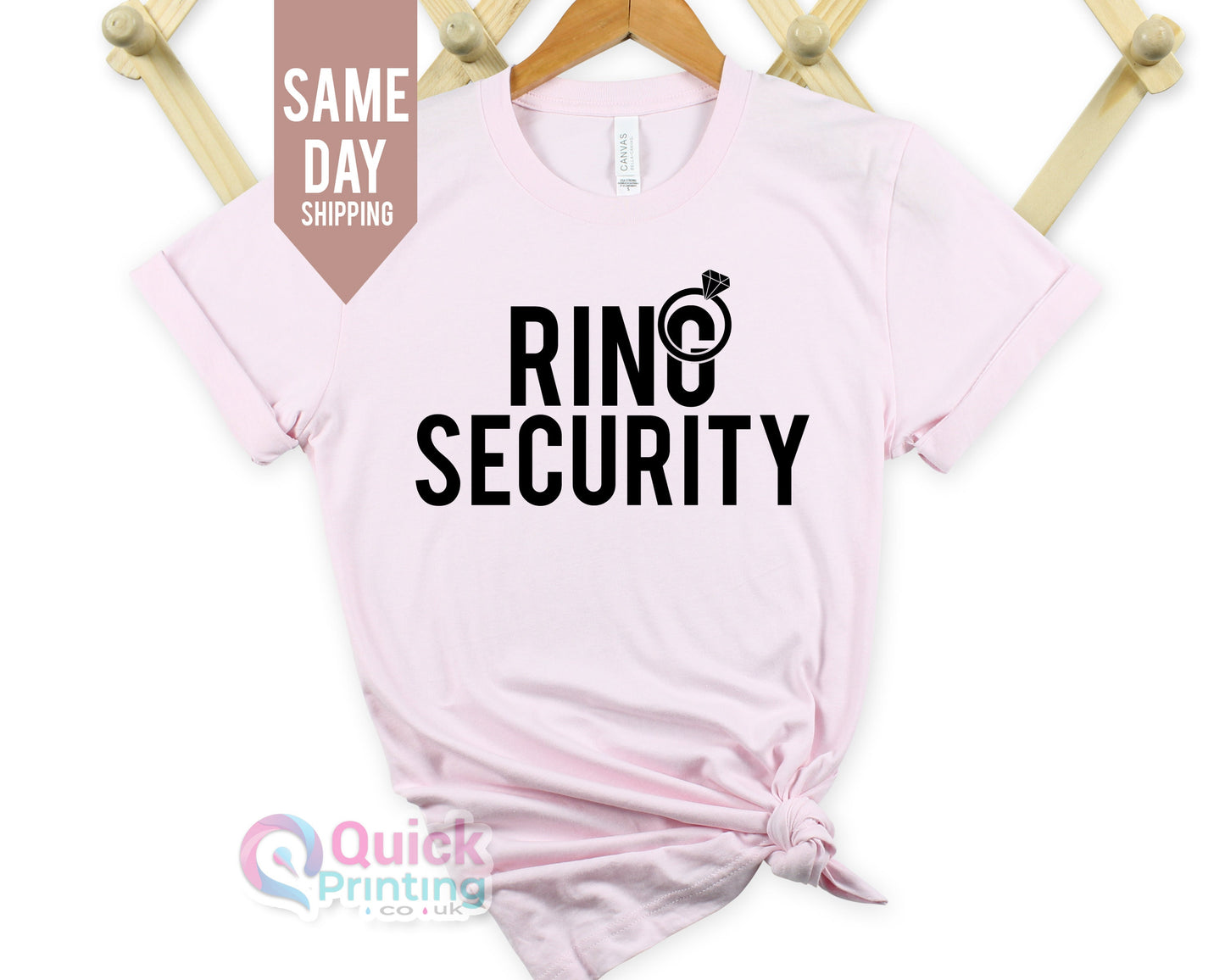 Ring Security T-Shirt: Wedding Ring Bearer Outfit