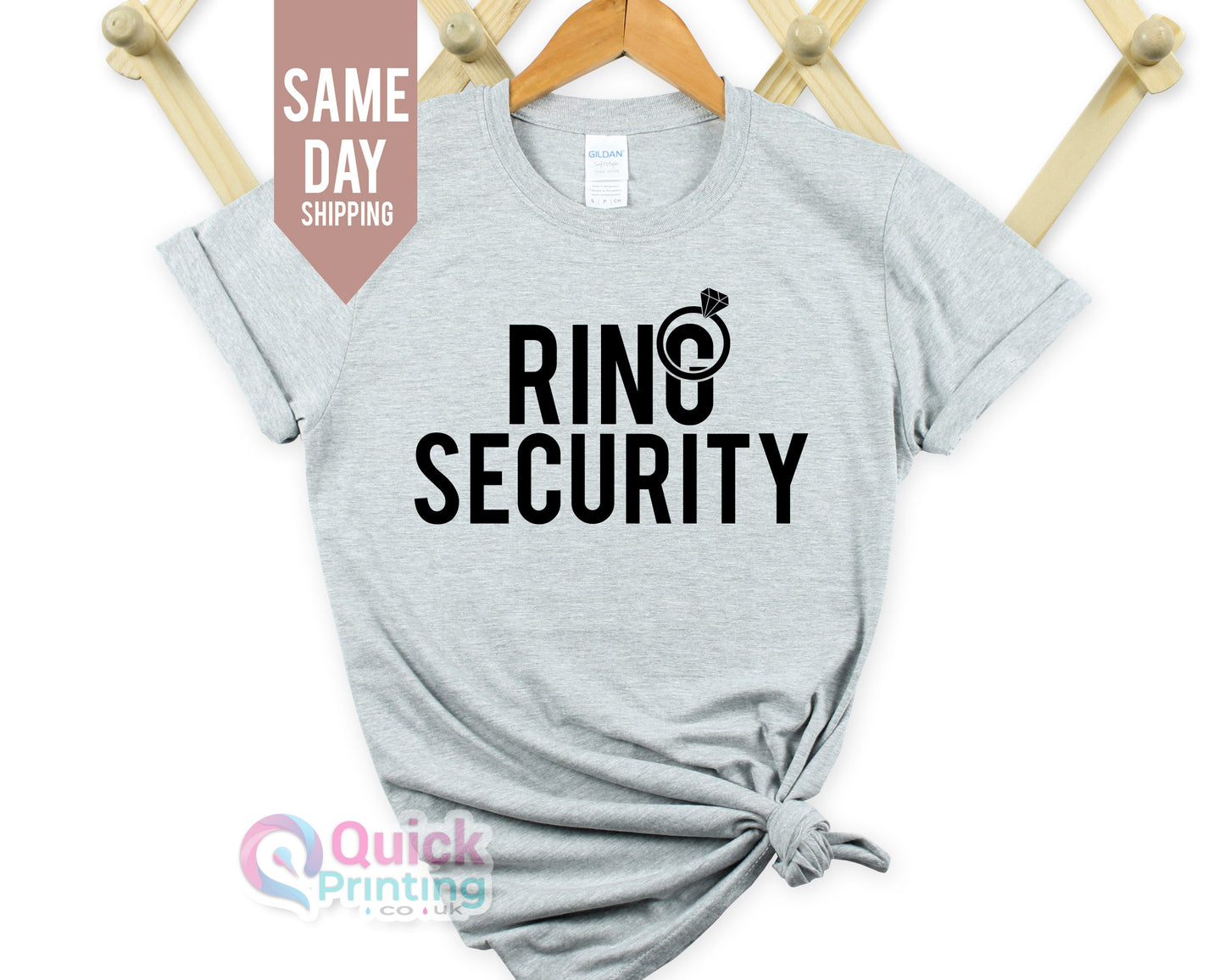 Ring Security T-Shirt: Wedding Ring Bearer Outfit