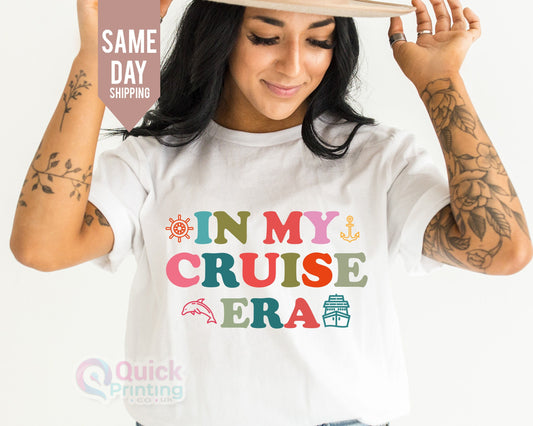 In My Cruise Era Shirt, Holidat Tshirt, Family Trip Tee 2024, Funny Vacation Tee, Cruise Travel Tshirt, Cruise Trip Sweat, Cruise Lover