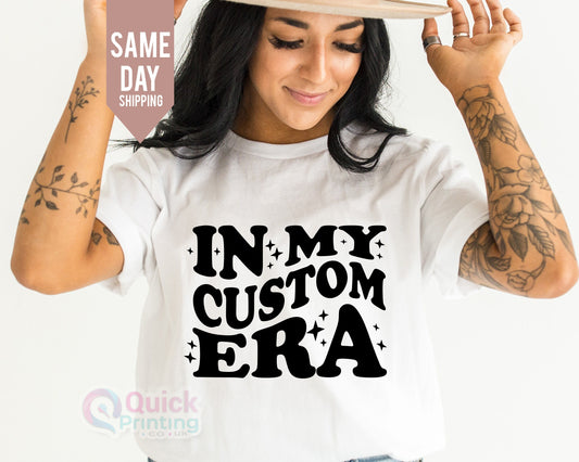 In My Custom Era Shirt: Personalized Concert Tee