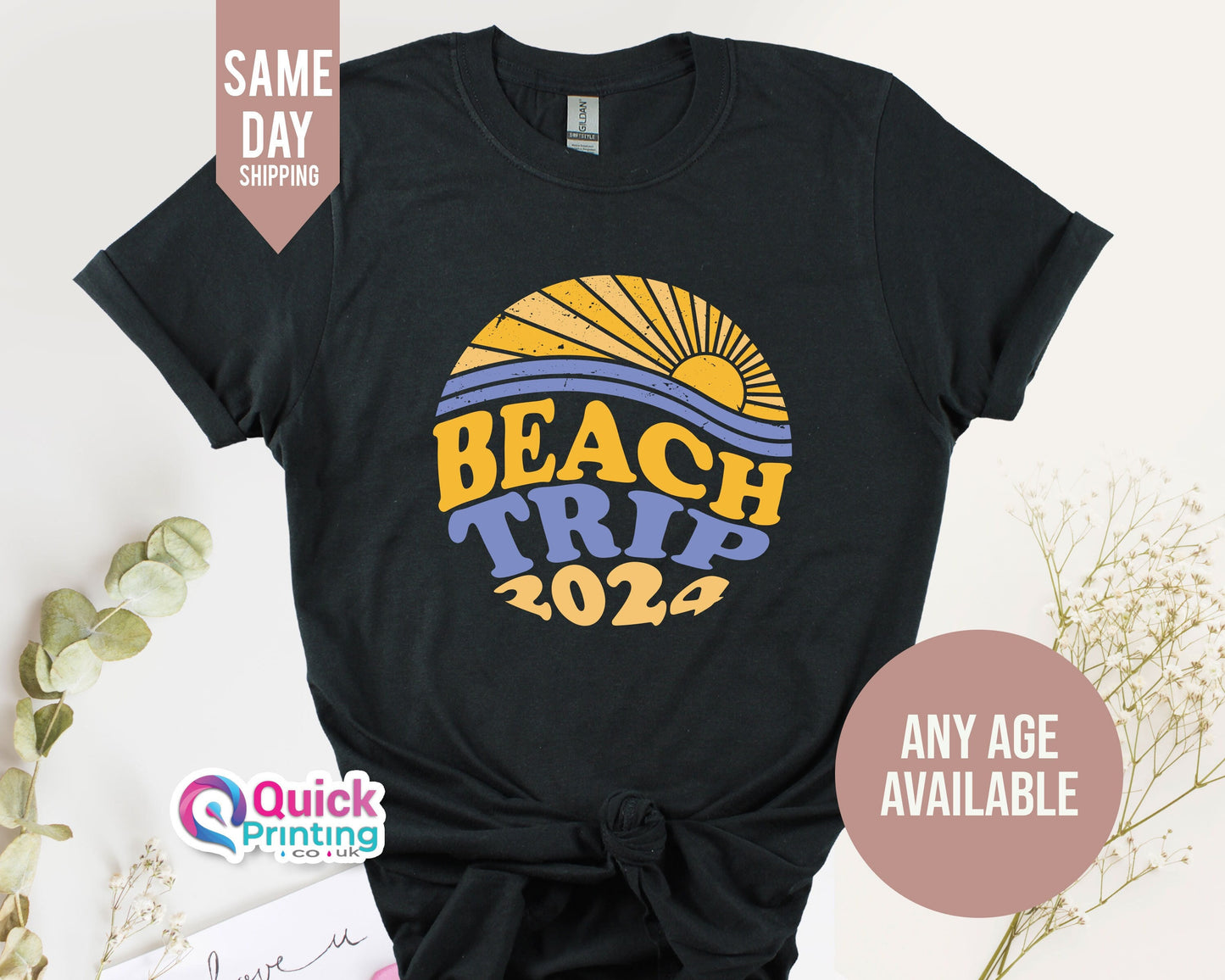 Beach Trip 2026 Shirt: Soft Cotton Summer Vacation Tee