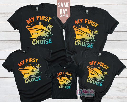 My First Cruise 2026 Shirt: Matching Family Cruise Tee