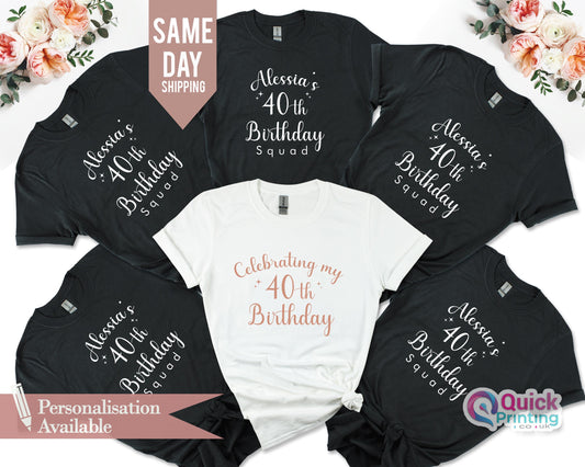 Celebrating My 50th Birthday Shirt, 50th Birthday Queen Shirts, 50th Birthday Squad Tshirts, Birthday Squad Shirt, Birthday Crew Shirt