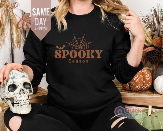 Stay Spooky Sweatshirt: Halloween Ghost Season Jumper