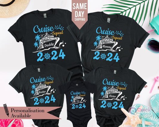 Cruise Squad 2026 Shirt: Matching Family Vacation Tee