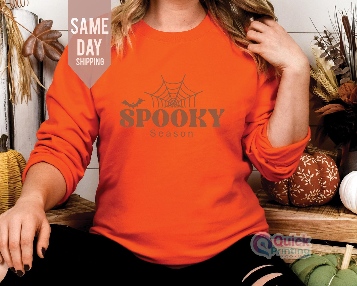 Stay Spooky Sweatshirt: Halloween Ghost Season Jumper