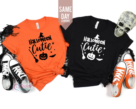 Halloween Cutie T-Shirt, Cute Halloween Shirt, Scary Witch Tee, Holiday T, Funny Halloween Shirt, Happy Halloween TShirt, Gift For Halloween