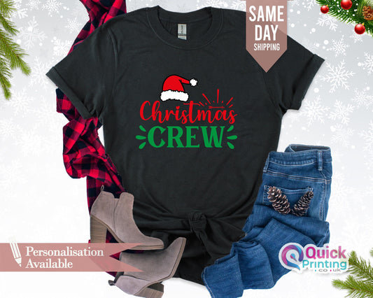 Christmas Crew Shirt: Matching Xmas Family T-Shirt