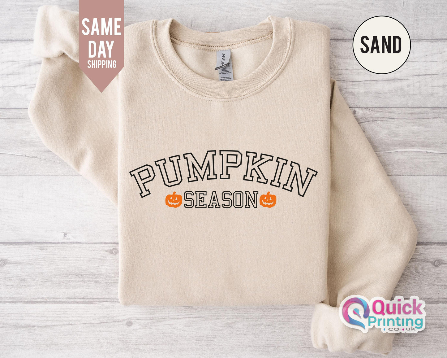 Pumpkin Season Sweatshirt: Halloween Boo Jumper