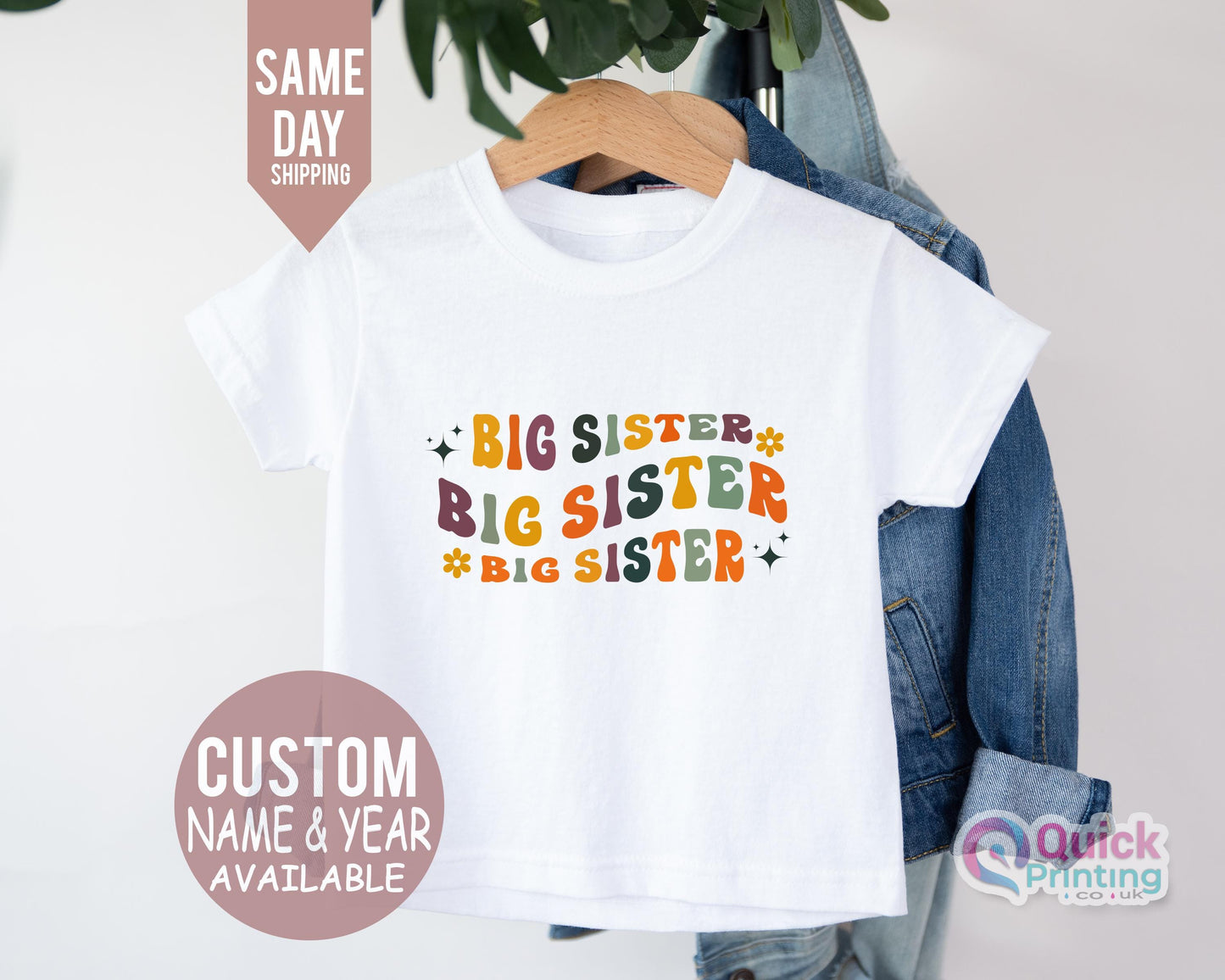 Big Sister T-shirt, Birthday Tshirt, Big Sister Pregnancy announcement, Sibling T shirt, Im going To Be A Big Sister, Promoted To Big Sister