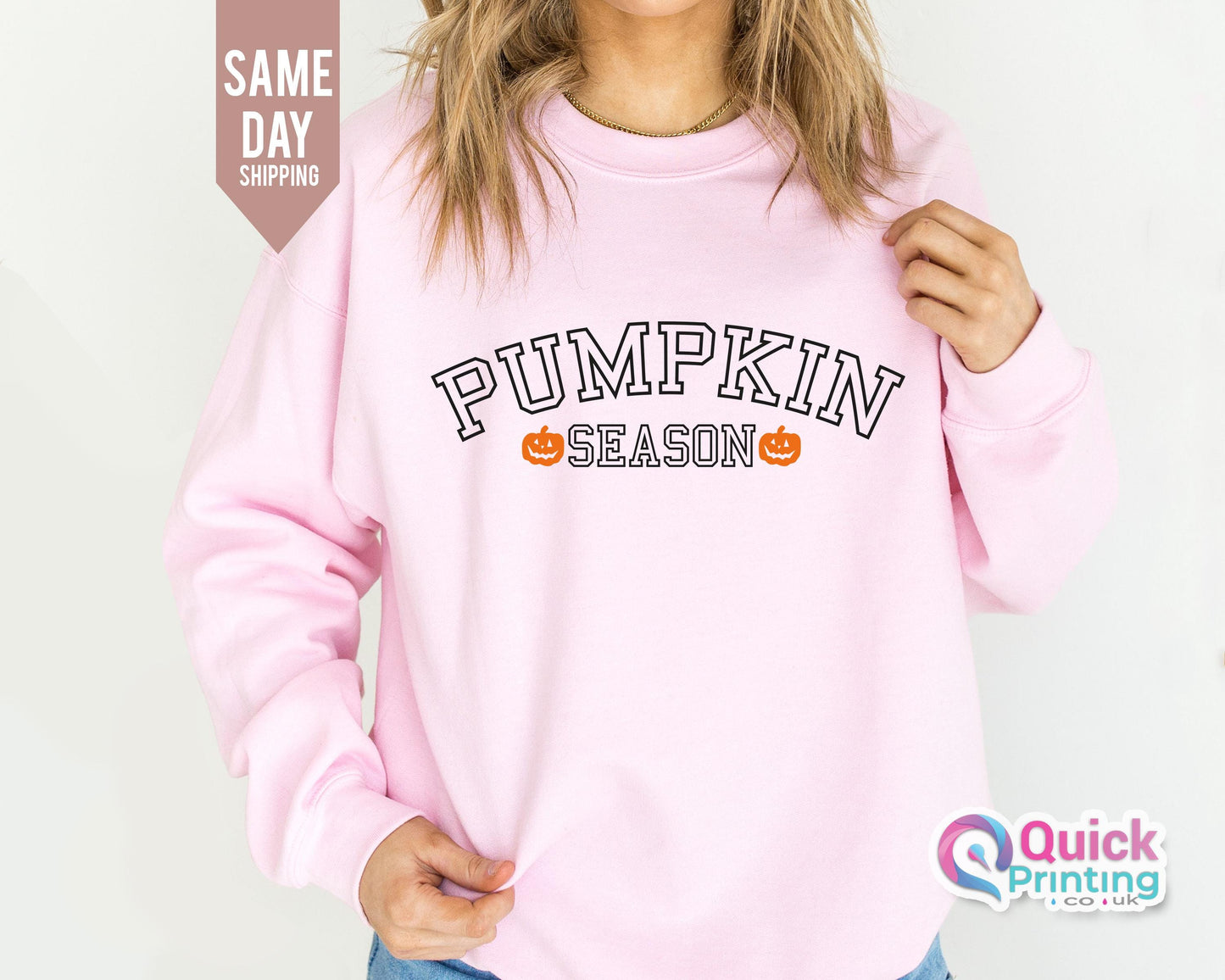 Pumpkin Season Sweatshirt: Halloween Boo Jumper