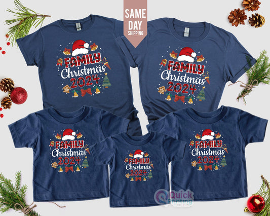 Personalized Family Christmas 2026 T-Shirt: Matching Holiday Shirts