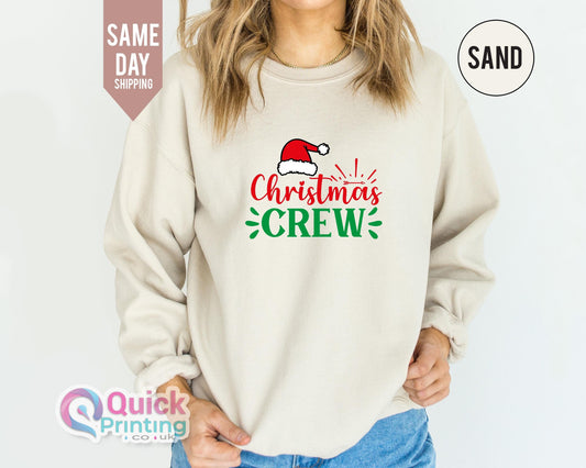Christmas Crew Sweatshirt, Family Christmas Sweater 2024, Family Christmas Shirts, Christmas Tee, Toddler Christmas Top, Holiday Sweatshirt