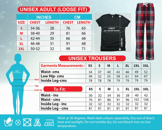 Matching Family Christmas Pajamas: Red Plaid Cotton Xmas Pyjama Set