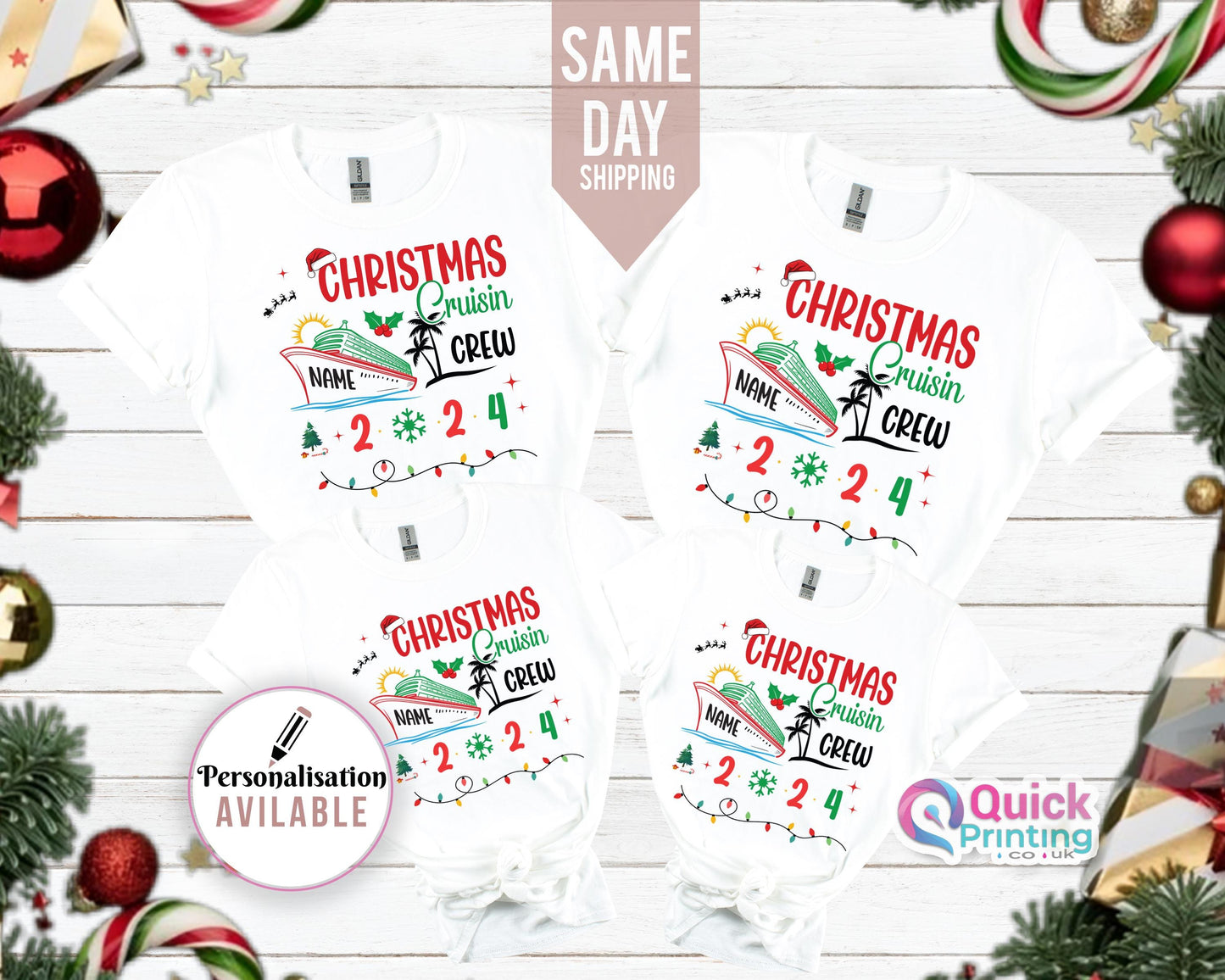 Custom Christmas Cousin Crew Shirt: Family Matching Tee